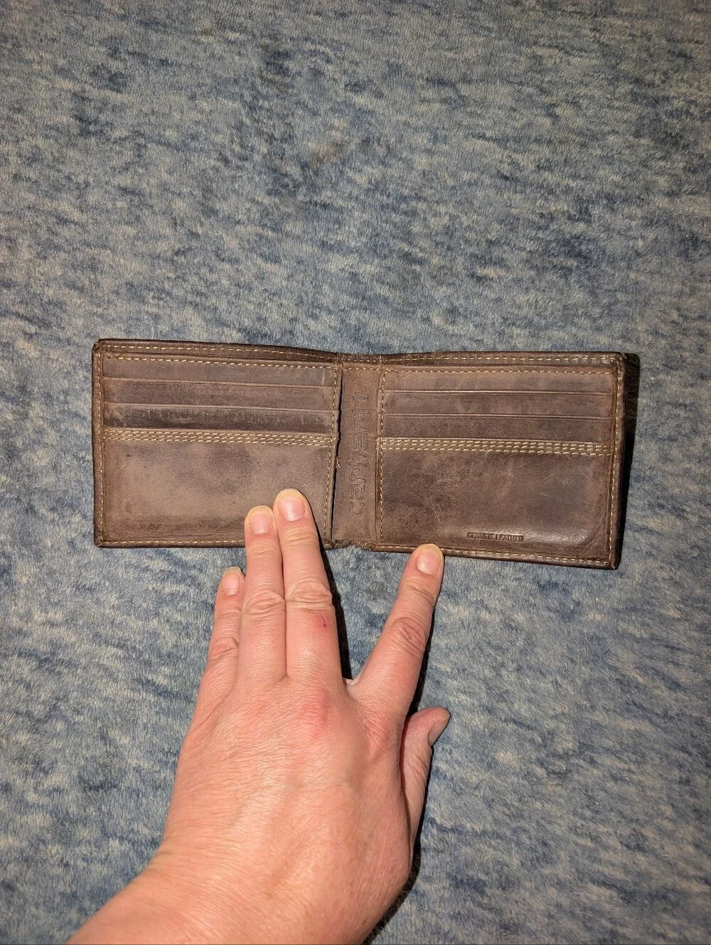 Carhartt Dark Brown Leather Wallet
